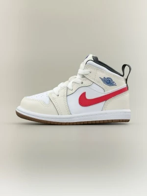 Sneakersy wysokie Jordan mleczny
