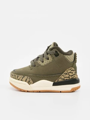 Sneakersy wysokie Jordan oliwkowy