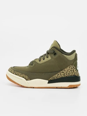 Sneakersy wysokie Jordan oliwkowy