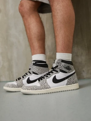 Sneakersy wysokie Jordan szary