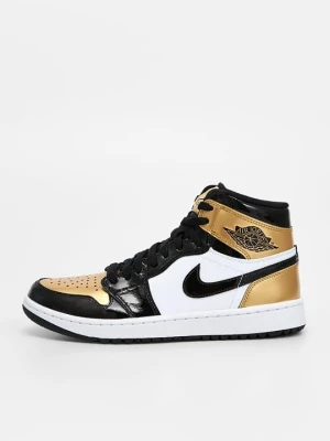 Sneakersy wysokie Jordan złoty
