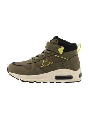 Sneakersy wysokie Kappa khaki