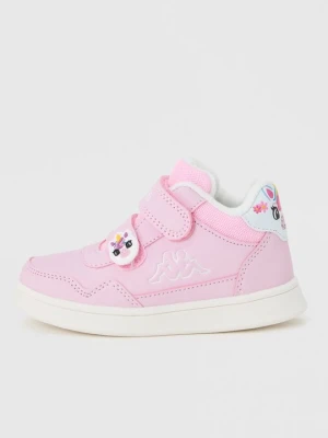 Sneakersy wysokie Kappa różowy