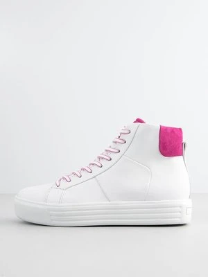Sneakersy wysokie Kennel & Schmenger biały