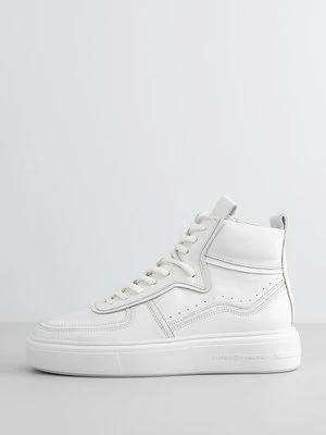 Sneakersy wysokie Kennel & Schmenger biały
