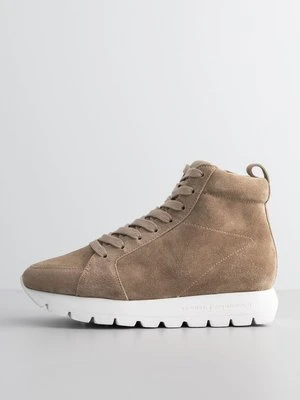 Sneakersy wysokie Kennel & Schmenger piaskowy