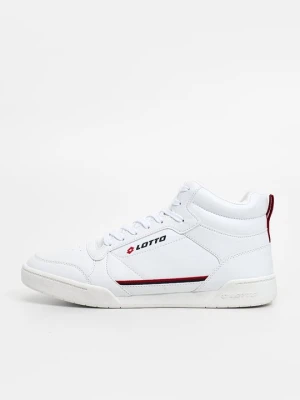 Sneakersy wysokie Lotto biały