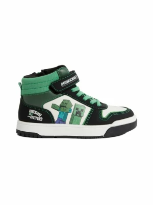 Sneakersy wysokie Marks & Spencer zielony melanż