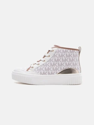 Sneakersy wysokie Michael Kors beżowy