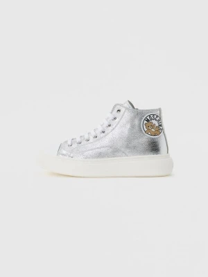 Sneakersy wysokie MOSCHINO czerwony