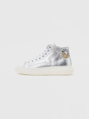 Sneakersy wysokie MOSCHINO jasnoczerwony