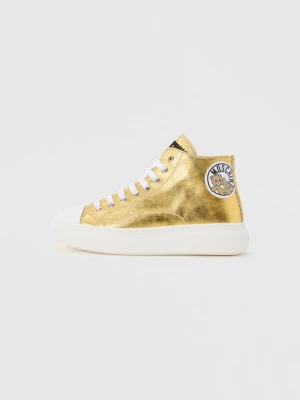 Sneakersy wysokie MOSCHINO jasnoróżowy