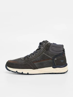 Sneakersy wysokie Mustang antracytowy