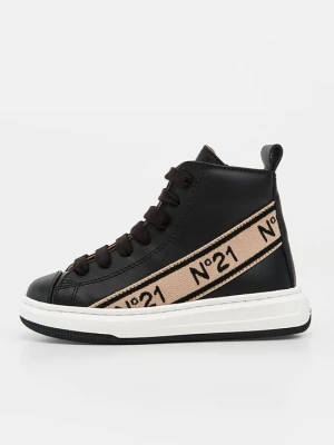 Sneakersy wysokie N°21 czarny