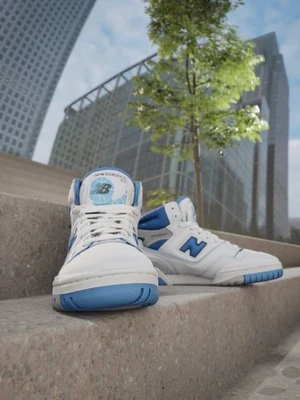 Sneakersy wysokie New Balance biały