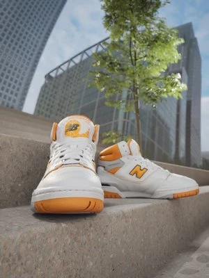 Sneakersy wysokie New Balance biały