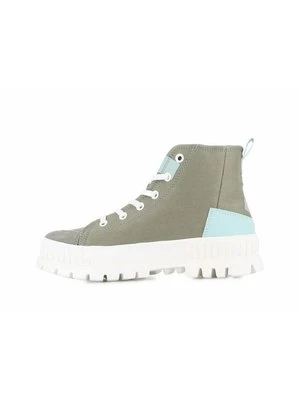Sneakersy wysokie Palladium khaki