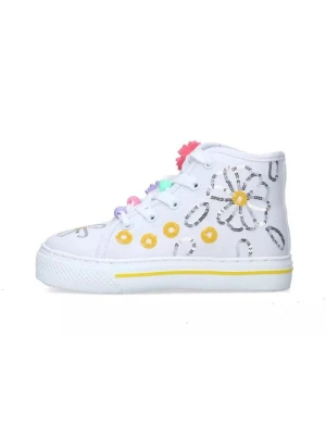 Sneakersy wysokie Primigi biały