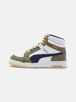 Sneakersy wysokie Puma oliwkowy melanż