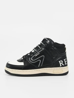 Sneakersy wysokie Replay biały