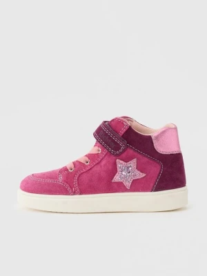 Sneakersy wysokie Richter jagodowy
