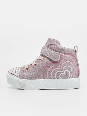 Sneakersy wysokie Skechers w kolorze złota