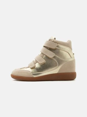 Sneakersy wysokie Steve Madden złoty