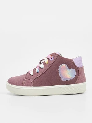 Sneakersy wysokie Superfit liliowy