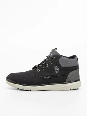 Sneakersy wysokie U.S. POLO ASSN. czarny