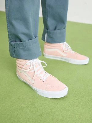 Sneakersy wysokie Vans morelowy