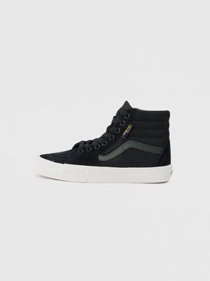 Sneakersy wysokie Vans ciemnozielony