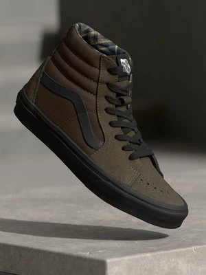Sneakersy wysokie Vans brązowy