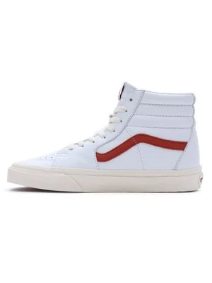 Sneakersy wysokie Vans czerwony