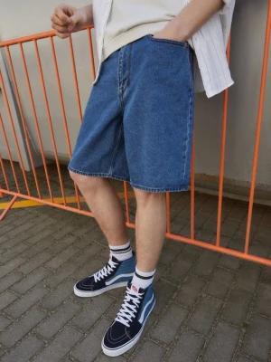 Sneakersy wysokie Vans granatowy