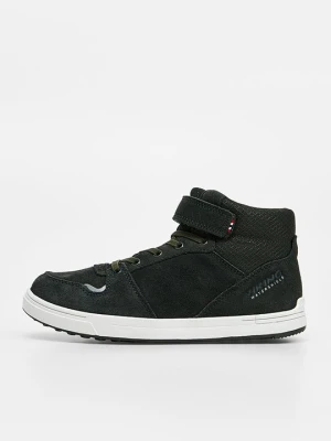 Sneakersy wysokie Viking ciemnozielony
