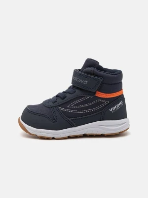 Sneakersy wysokie Viking granatowy
