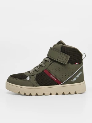 Sneakersy wysokie Viking oliwkowy