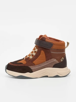 Sneakersy wysokie Wheat koniakowy