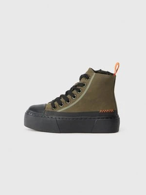 Sneakersy wysokie YOURTURN khaki