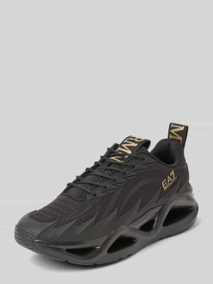 Zdjęcie produktu Sneakersy z aplikacją z logo model ‘INFINITY’ EA7 Emporio Armani