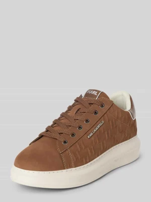 Sneakersy z aplikacją z logo model ‘KAPRI’ Karl Lagerfeld