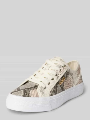 Sneakersy z aplikacją z logo model ‘Love’ Guess