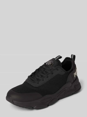 Sneakersy z aplikacją z logo model ‘MATCH POINT’ PLEIN SPORT