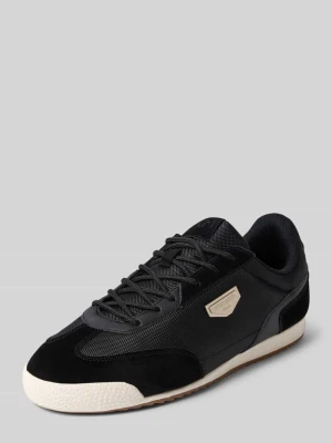 Sneakersy z aplikacją z marką model 'WALSH' Antony Morato Czarny