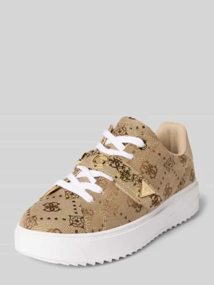 Sneakersy z aplikacjami z logo model ‘DRIFT2’ Guess