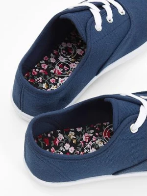 Sneakersy z bawełnianego płótna bonprix