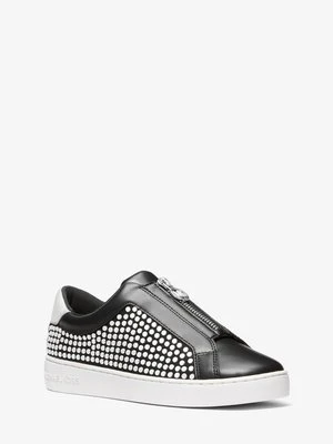 Zdjęcie produktu Sneakersy z ćwiekami i zapięciem na zamek Keaton Michael Kors CZARNY (Czarny)