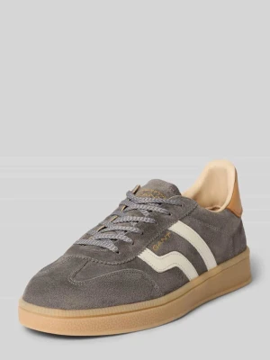 Sneakersy z czystej skóra model 'Cuzima' Gant Średnioszary