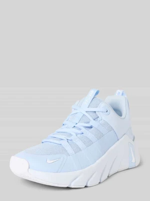Sneakersy z detal z logo model 'Free Metcon 7' Nike Jasnoniebieski