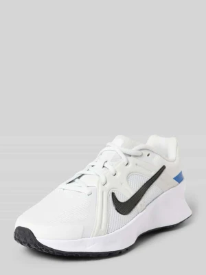 Sneakersy z detal z logo model 'METRO TEK' Nike Jasnoszary
